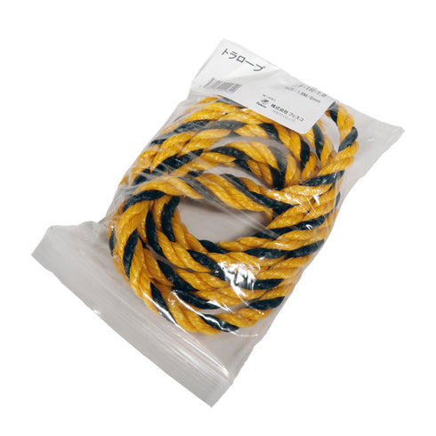 Fescoトラロープ 1.8m 1本 タイヤストッパー 輪止め 標識ロープ