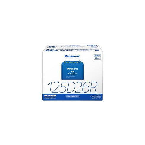 パナソニック カオス CAOS N-125D26R/C8 (安心サポート付)標準車・充電制御車対応バッテリー