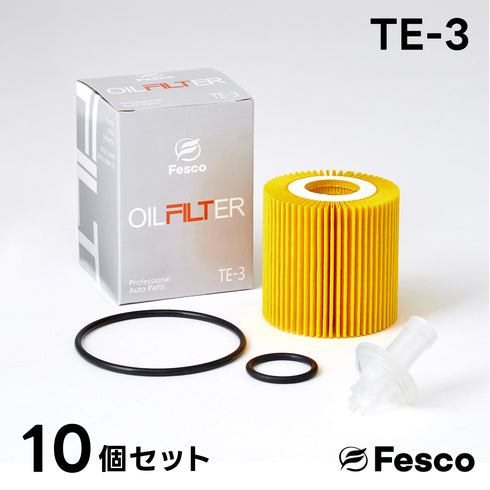 TE-3 オイルフィルター トヨタ・レクサス・ダイハツ オイルエレメント FESCO 04152-31090 04152-31090-79 04152-31110 FESCO(フェスコ)