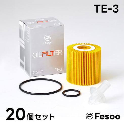 TE-3 オイルフィルター トヨタ・レクサス・ダイハツ オイルエレメント FESCO 04152-31090 04152-31090-79 04152-31110 FESCO(フェスコ)