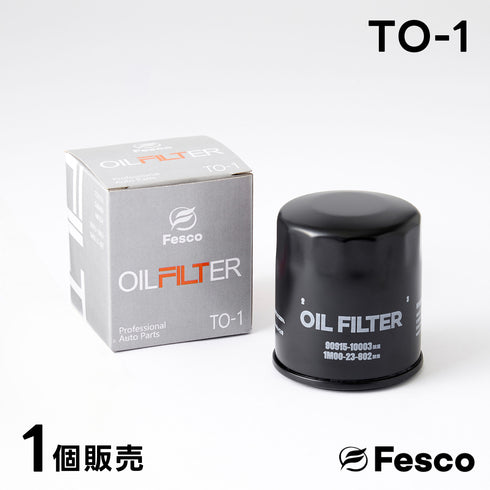 TO-1 オイルフィルター  トヨタ・スバル オイルエレメント FESCO 90915-10003 90915-10003 FESCO(フェスコ)