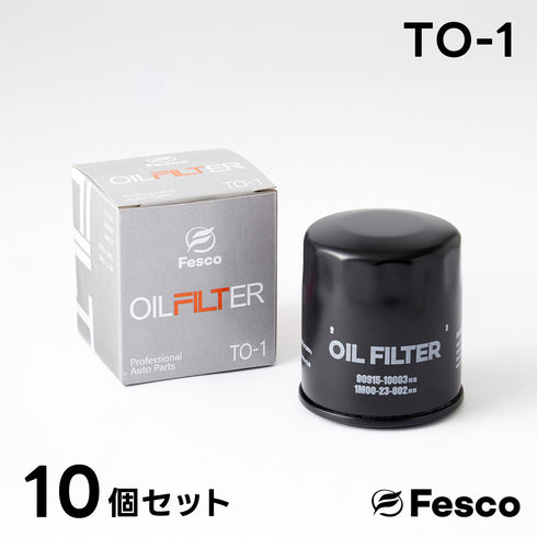 TO-1 オイルフィルター  トヨタ・スバル オイルエレメント FESCO 90915-10003 90915-10003 FESCO(フェスコ)